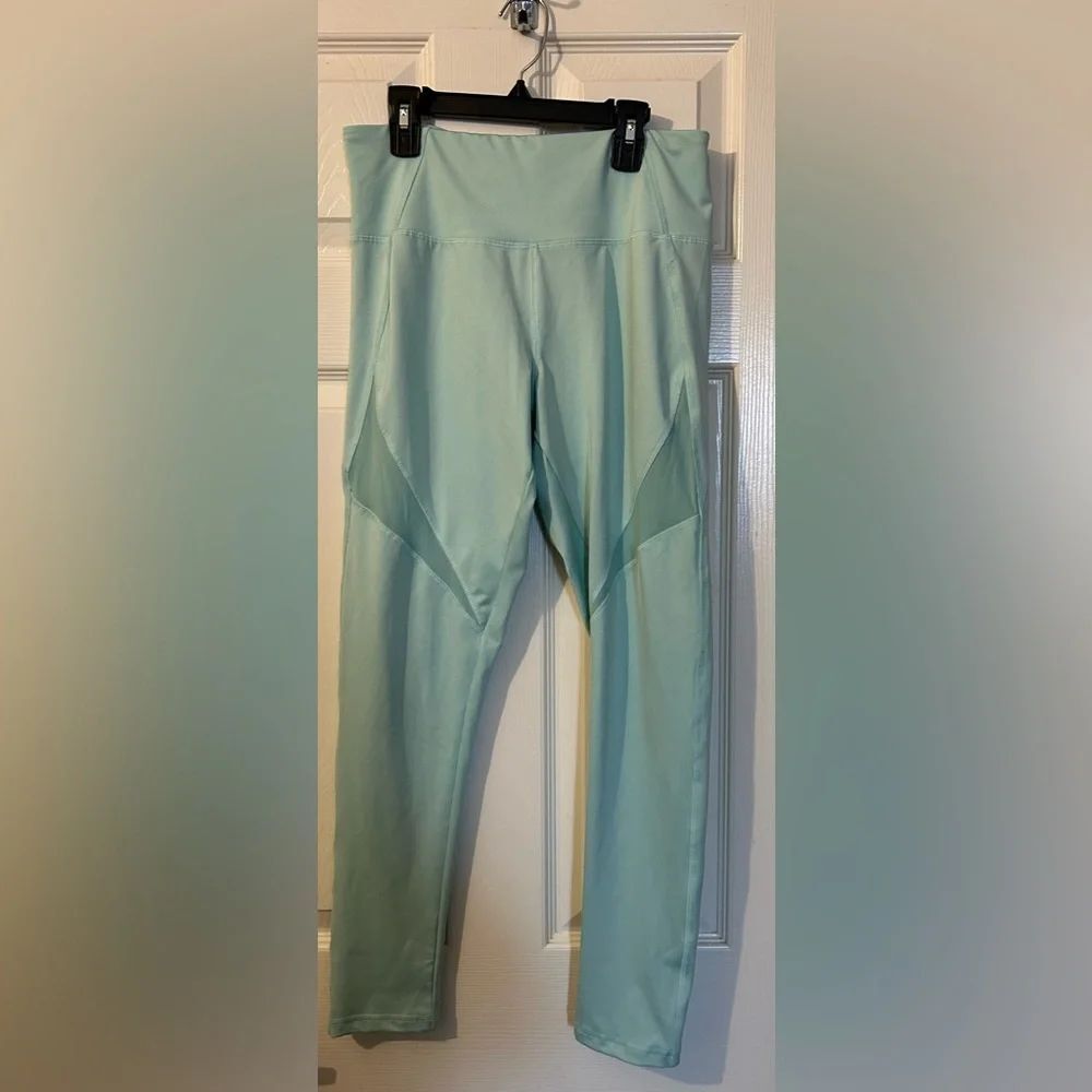 Forever 21 turquoise leggings size L